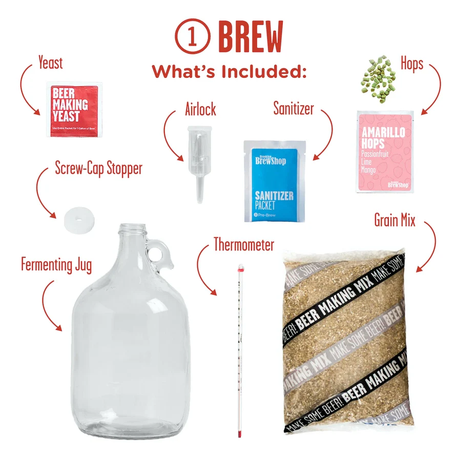 Beer Making + Bottling Kit: American Pale Ale - Image 3