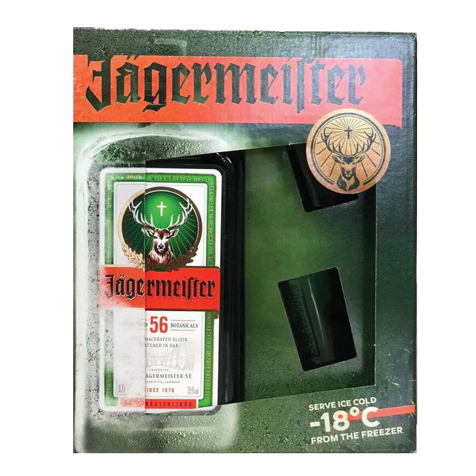 Jägermeister 70cl Shot Glass Pack 35%