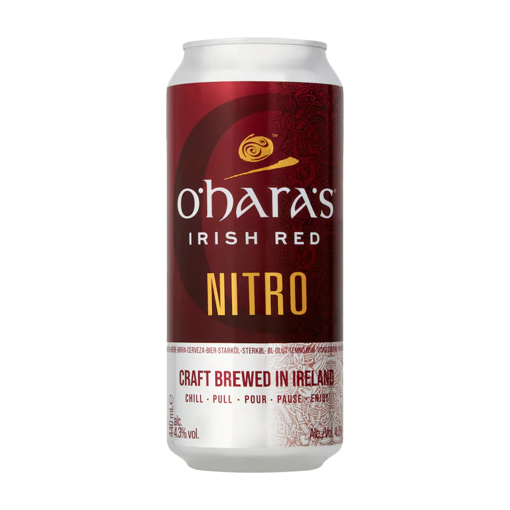 OHaras Nitro Irish Red Ale 4.3% - 440ml