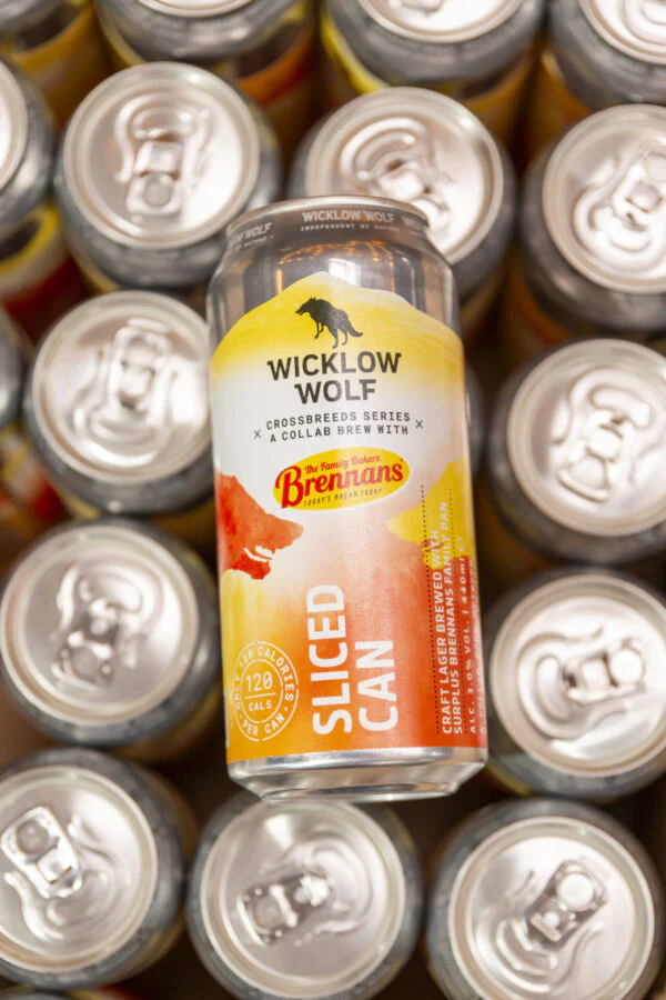 Wicklow Wolf Sliced Can Brennans 3% - 440ml - Image 2